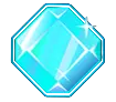 Blue Diamond symbol, pays up to 40x line bet